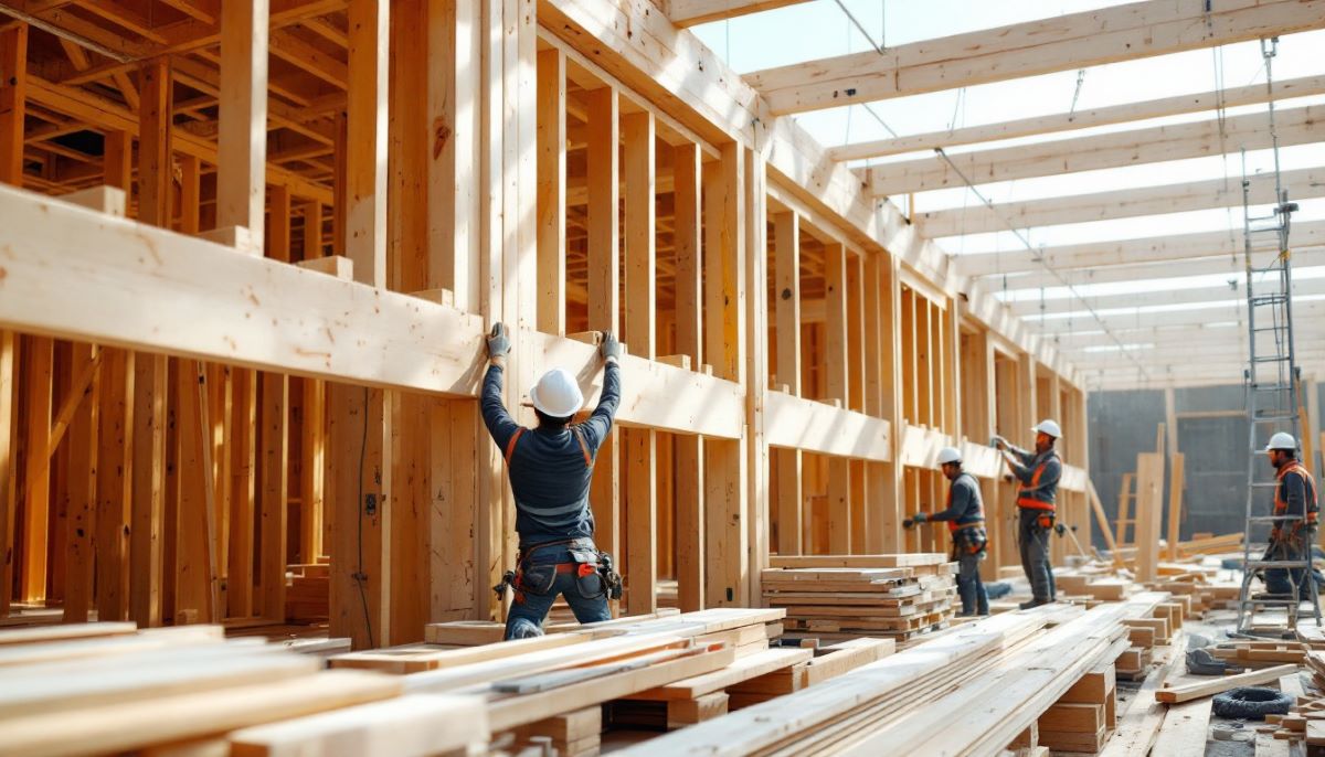 LVL formwork timber